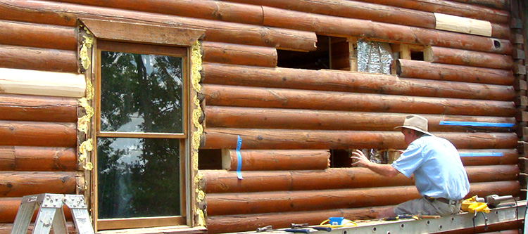 Log Home Repair Bell County, Kentucky